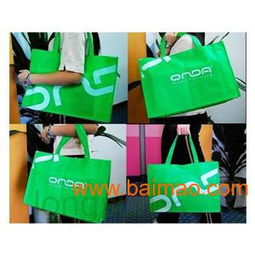 江门无纺布购物袋001 集批发、生产与供应于一体的环保选择